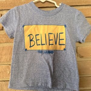 Ted Lasso 'Believe' t-shirt - size 2T